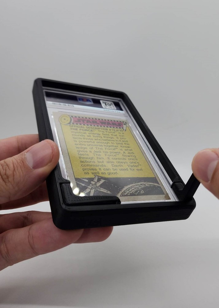 PSA Graded Card Display Frame With Foldable Stand - Black - 10 Pack