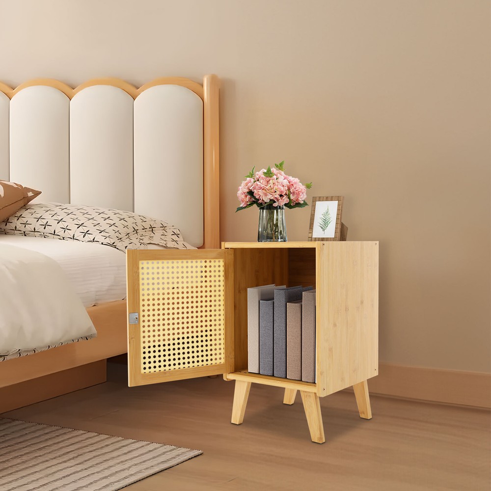 Modern Bedside Table Rectangular Side Table Bedroom Bedside Table 31*30*51cm