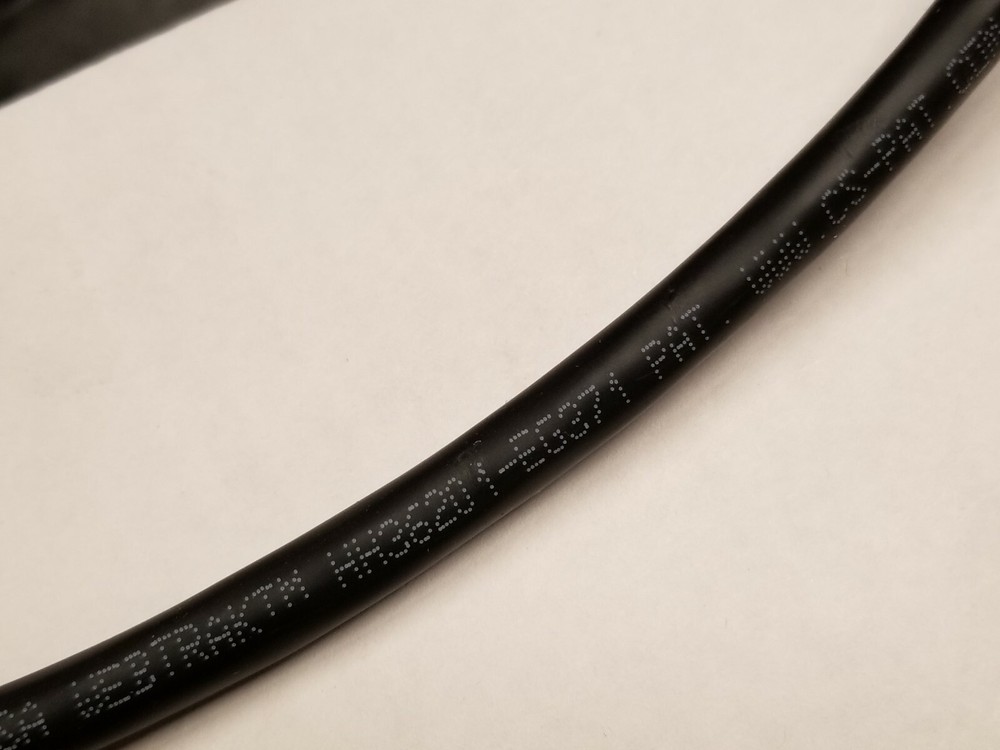 Commscope CS44P Cat6A U/UTP Network Ethernet 10G 10Gig Cable Plenum Black /50ft