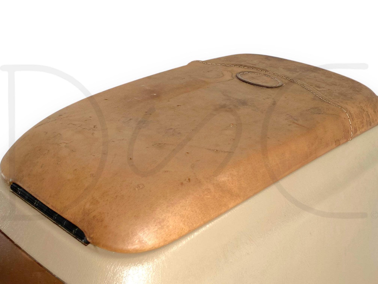 03-07 Ford F250 F350 King Ranch Super Duty Center Console Floor Storage Tan OE