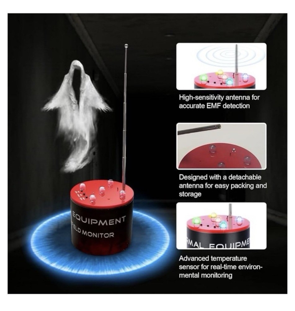 EMF Paranormal Detector Equipment Temperature Deviation & Enhanced Sensitivity