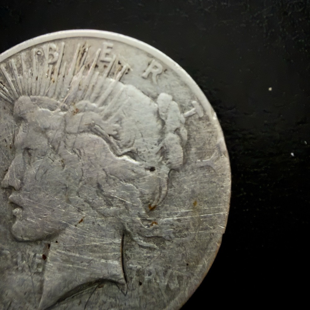 1923-S Peace Silver Dollar $1 Low Grade Nice Stacker