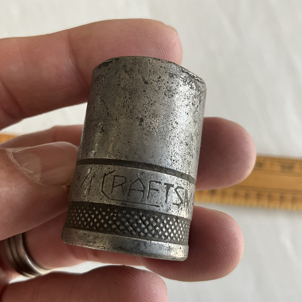 Craftsman Underlined BE Series Socket Set With Extension 1/2”drive