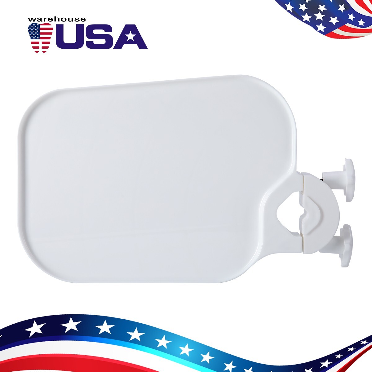 Medical TPC Pole Post Mount Utility Access Shelf Tray Table For Dental Chair