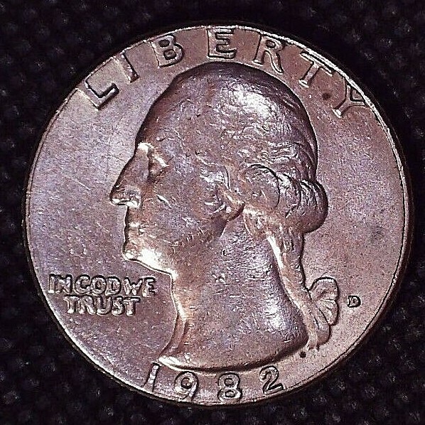 1982-D Washington Quarter Better Grade Denver Mint #421