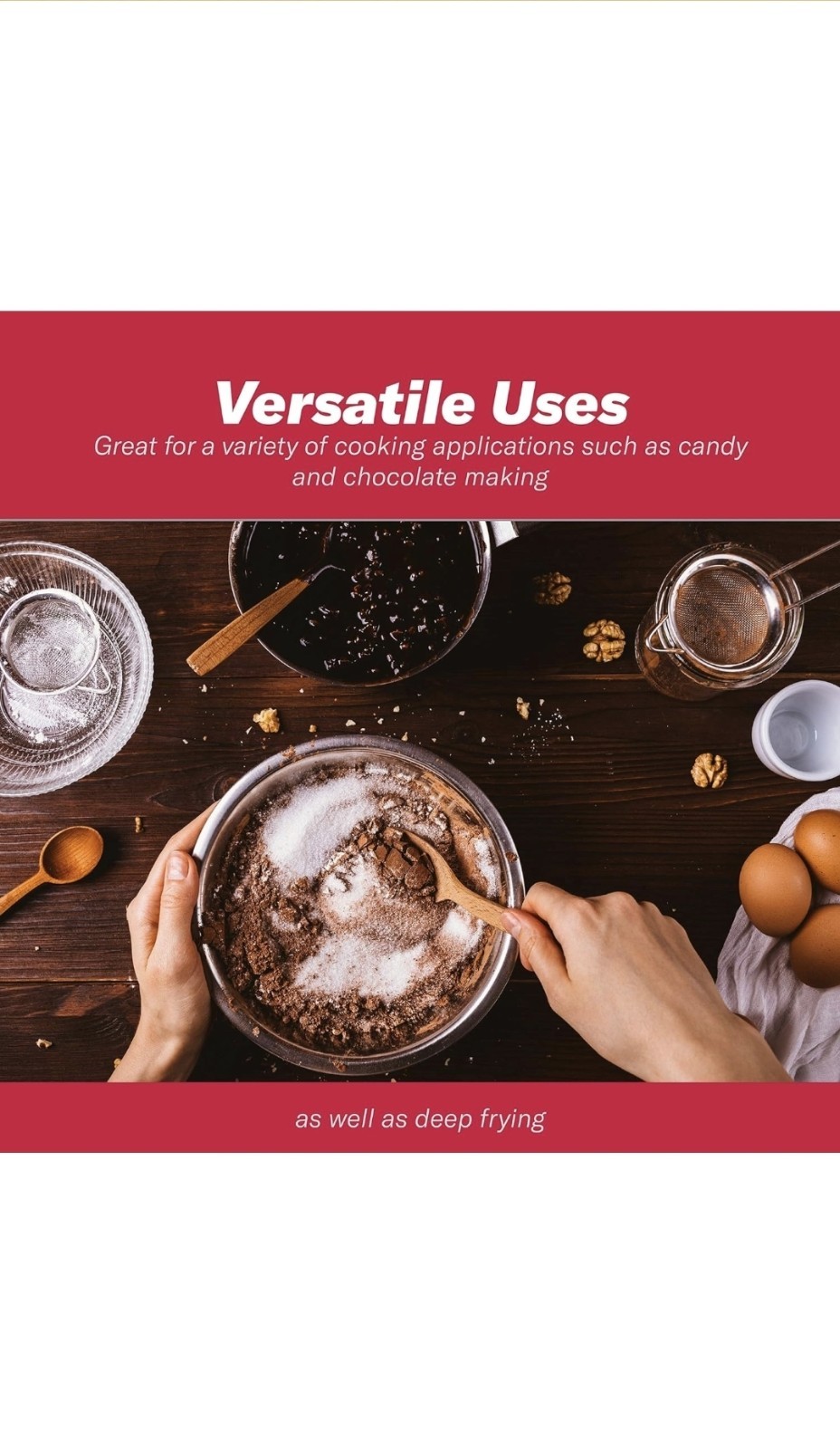 GoodCook Everyday Candy & Deep Fry Thermometer Glass - Model 25115