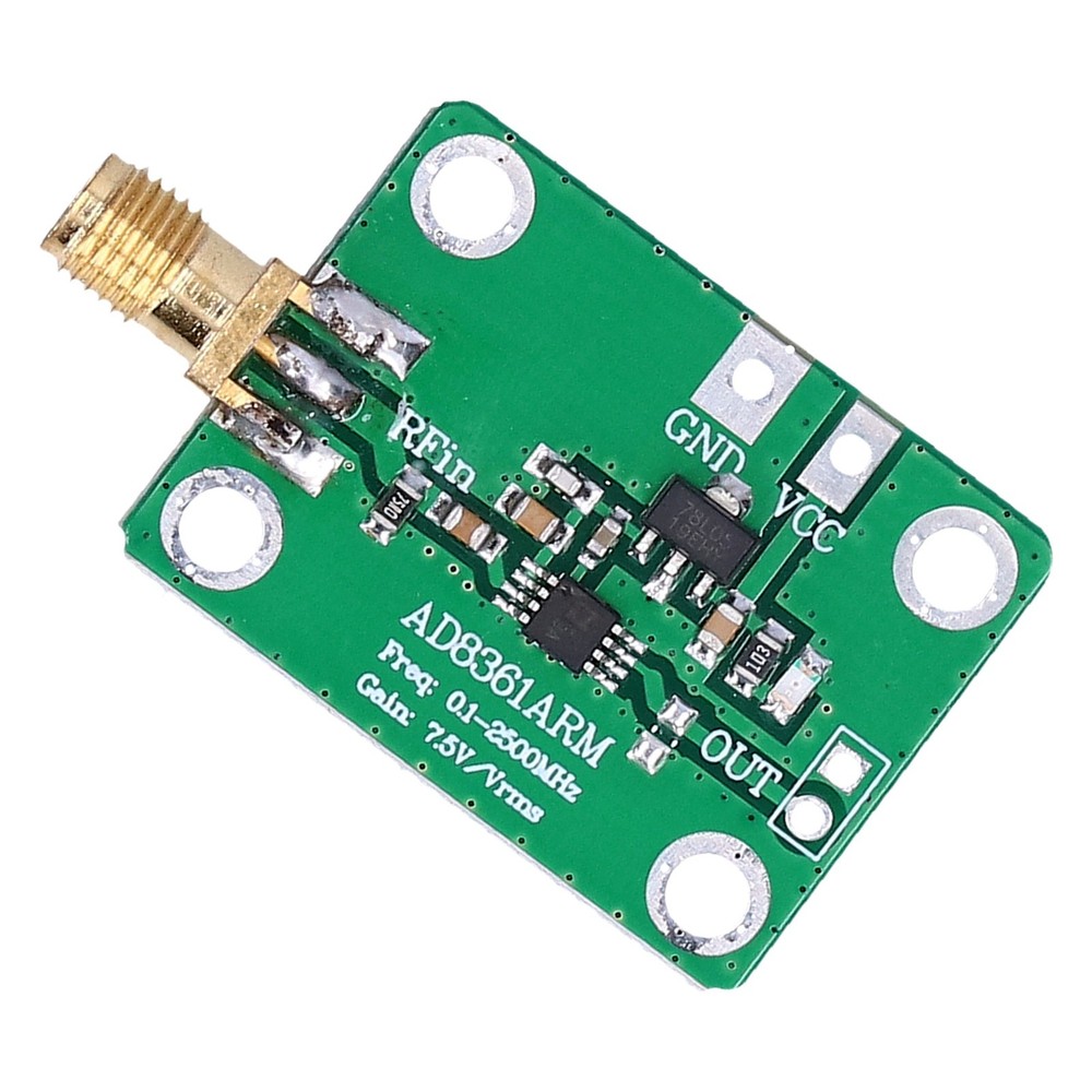 Frequency Detector Module RF Microwave AM Detection Board 0.1-2.5GHz Tool Part