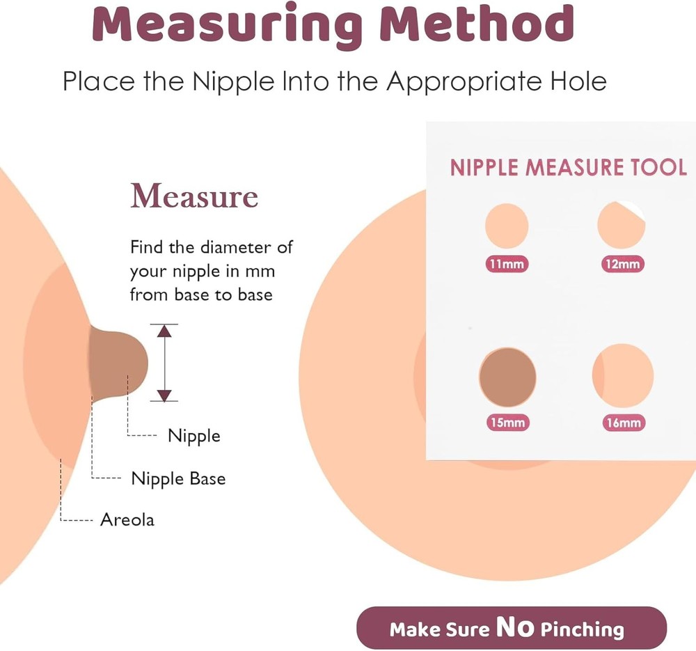 Breastfeeding Essentials: 10PCS Silicone Flange Inserts for Comfortable Pumping