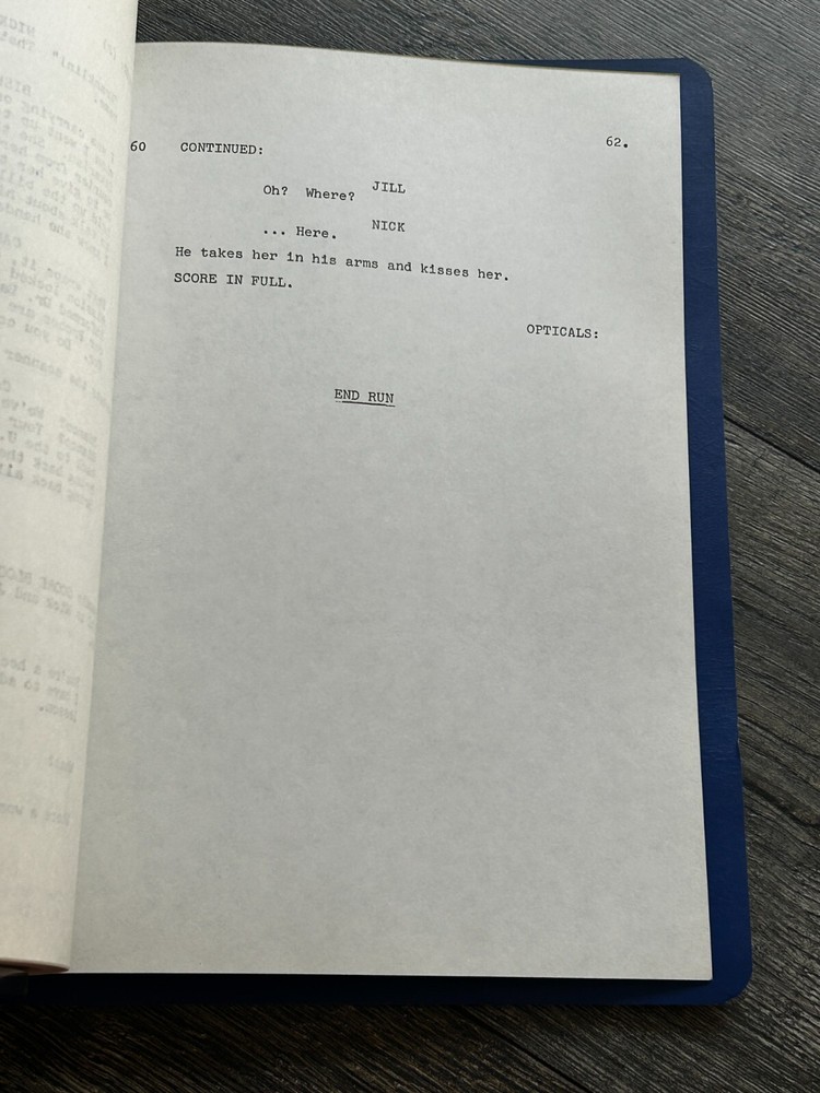 PROBE TV Show Script One Of Our Probes Missing Final Draft 1972 Leslie Stevens