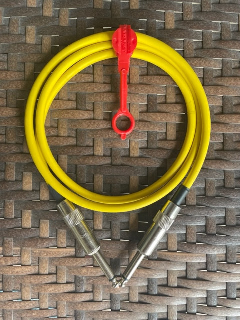 Lincoln Springfield Instrument Cable Assemblies 06 Ft Yellow NOS