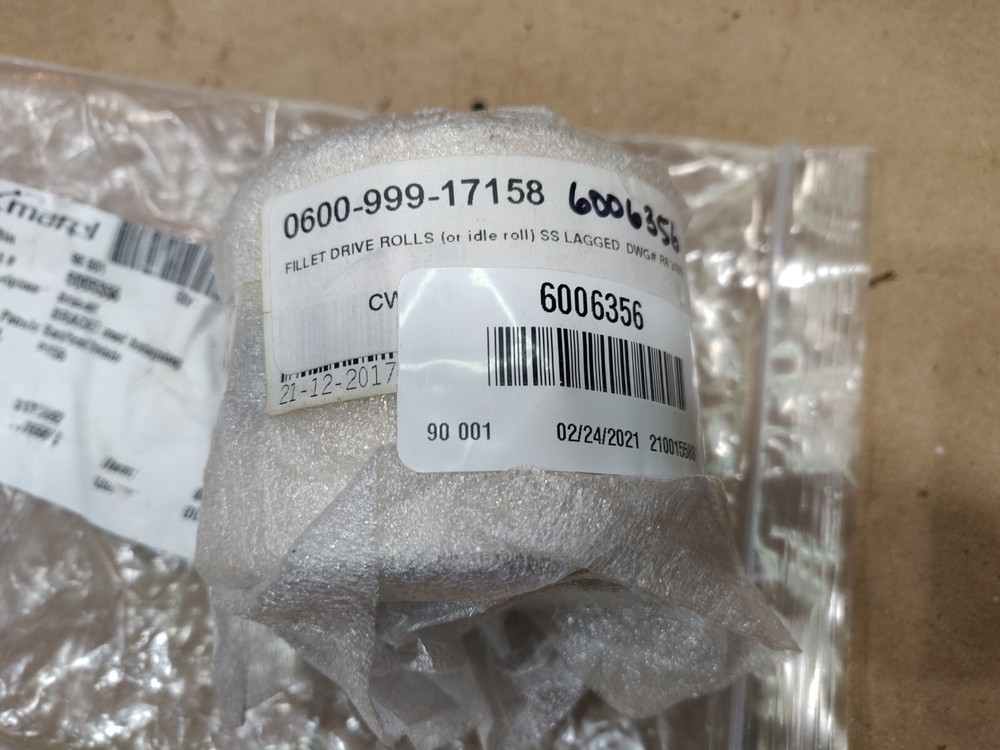 Marel Bracket 6006356, Fillet Drive Rolls SS Lagged