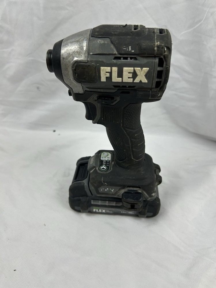 FLEX FX1371A 24V Brushless Cordless 1/4" Torque Quick Eject Hex Impact Driver