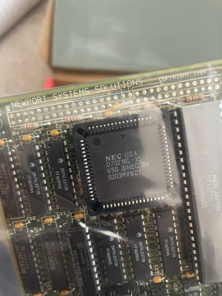 Newport Systems Solutions RS232 Network 1989 ISA Card interface & Cable Adapter