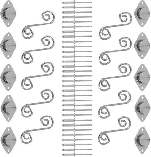 10Pc Self Ejecting Dzus Fasteners Button 5/16" (Button Length: .400") for 10pc