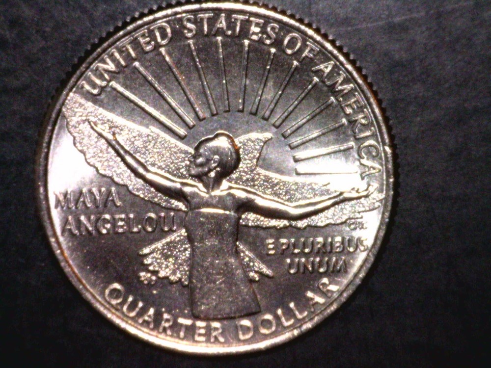 2022-P Maya Angelou Quarter "Nesting Bird" Mint Error
