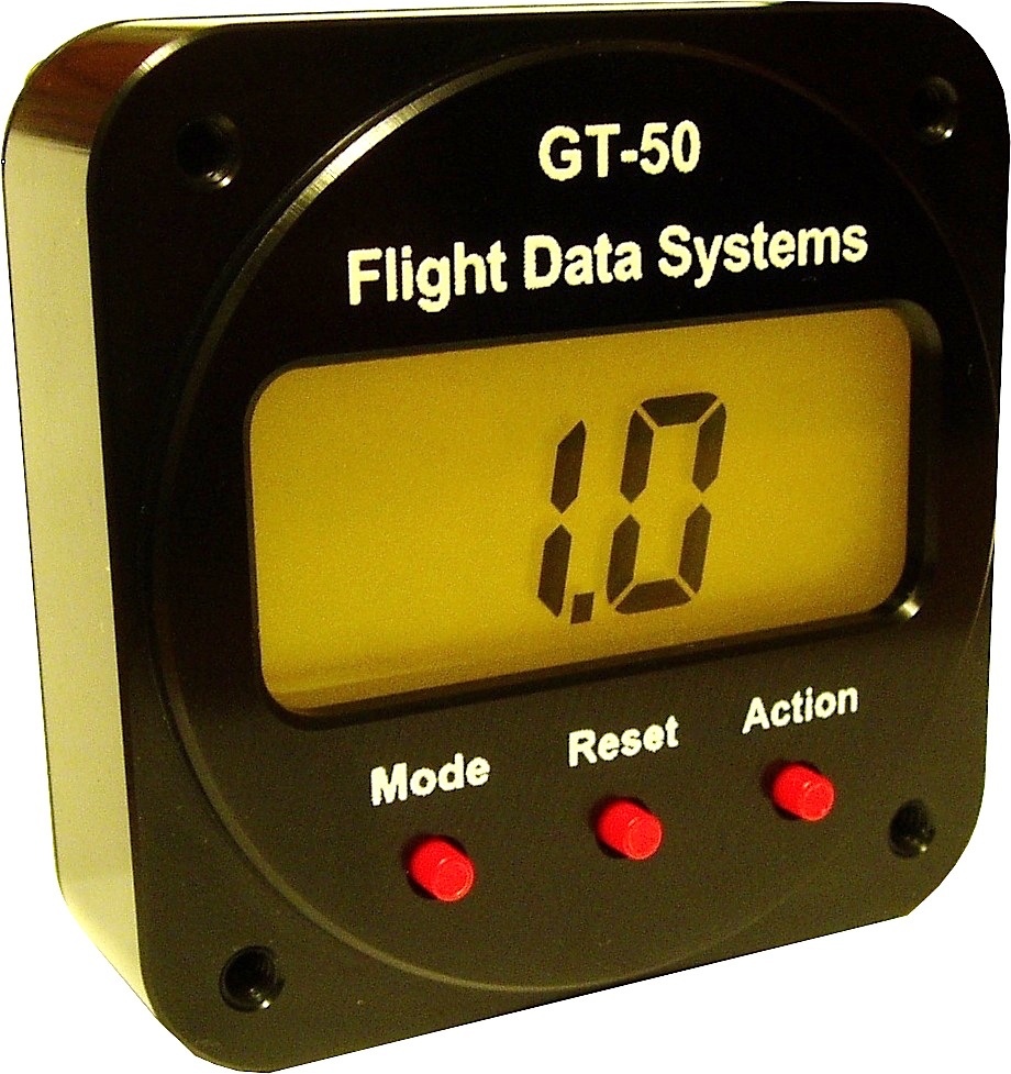 GT-50 Accelerometer G-Meter Clock Voltmeter Temperature