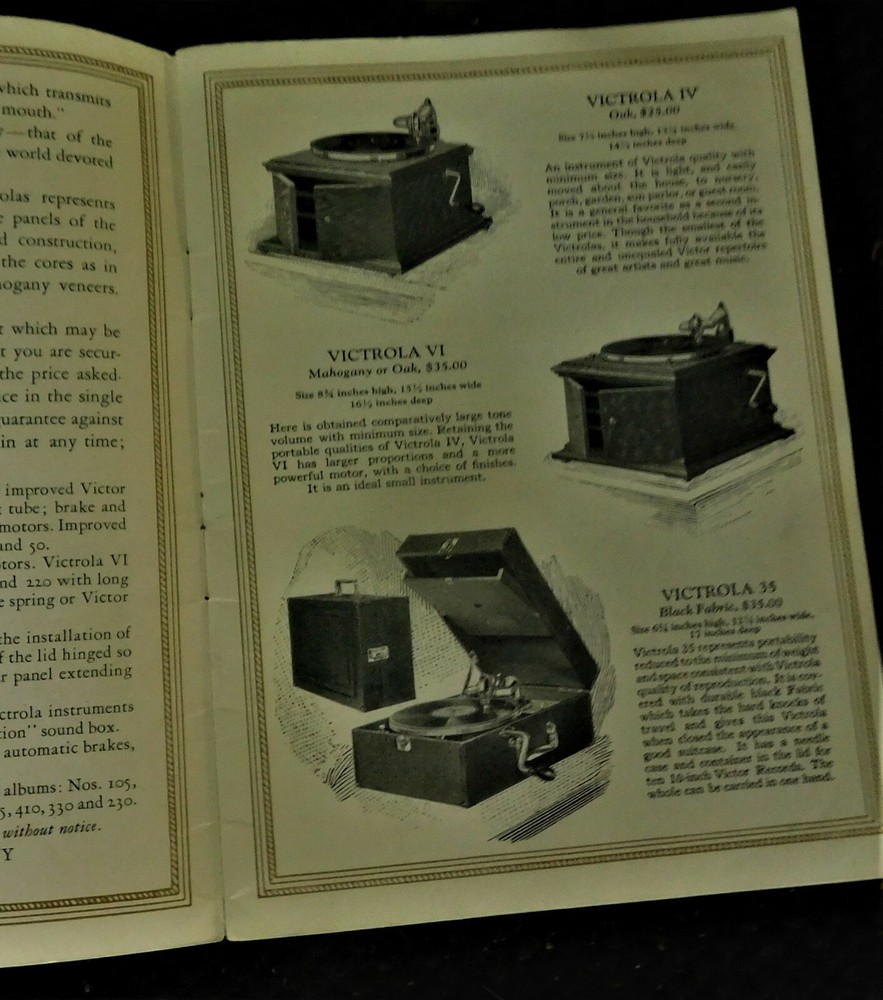 1924 VICTOROLA CATALOG