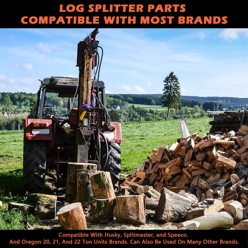 Log Splitter Replacement Brackets, Hydraulic Pump Mount for 5-7 Hp Engines. Comp