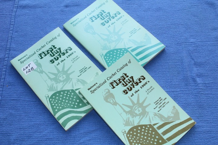 Mellone's Specialized Cachet Catalog FDC 1960's Volume 1-3 Postal BlueLakeStamps