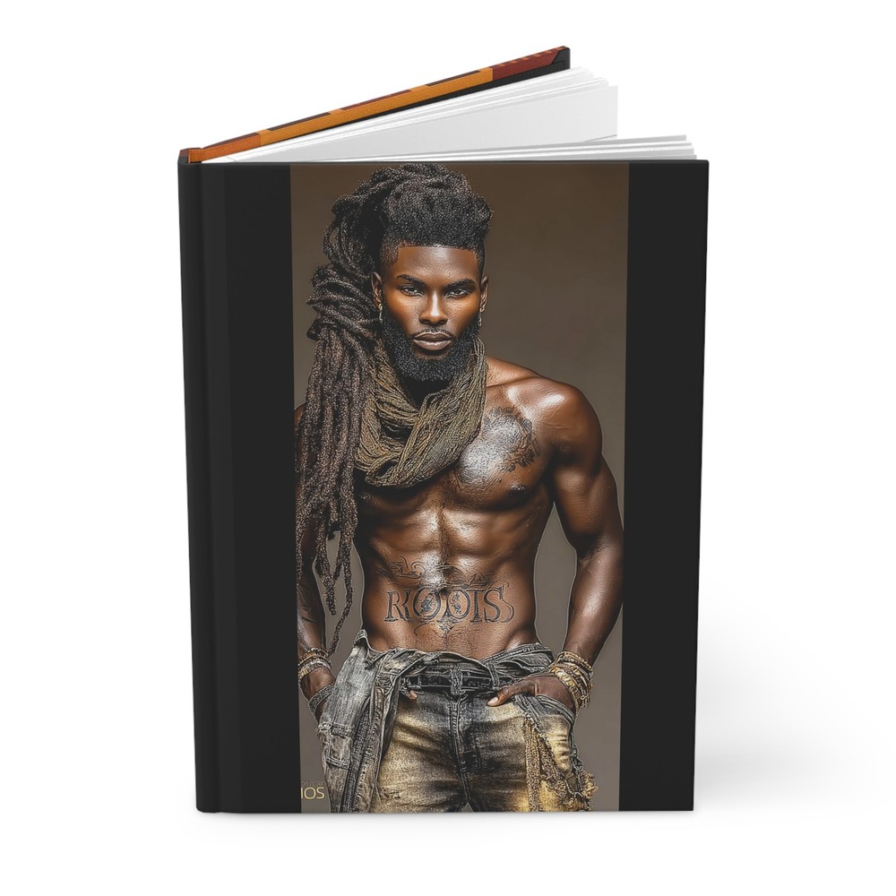 Afrocentric Roots Journal, African Gift Writing Diary, Matte Notebook for