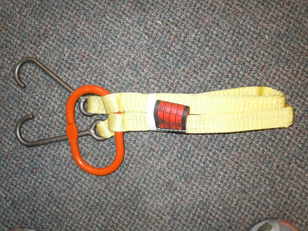 Stren-flex Web Bridle Sling. 3' long 1" wide