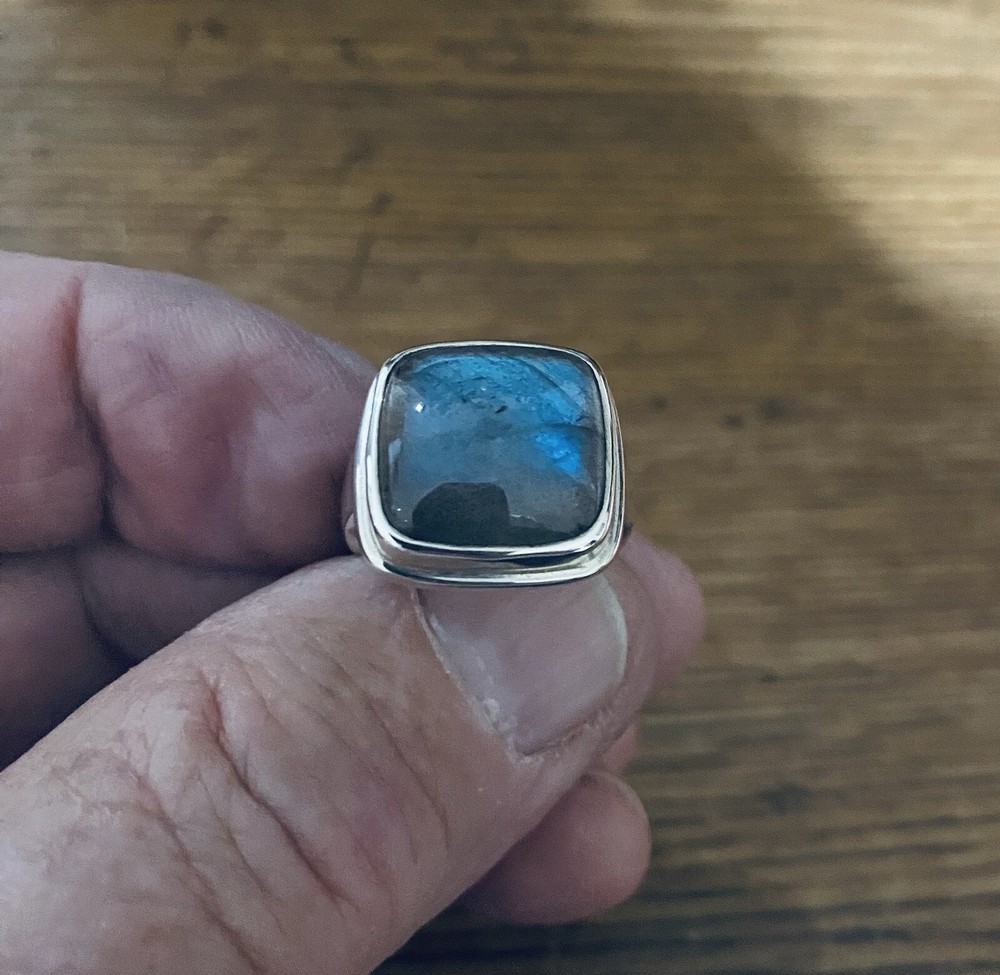 Labradorite Sterling Ring