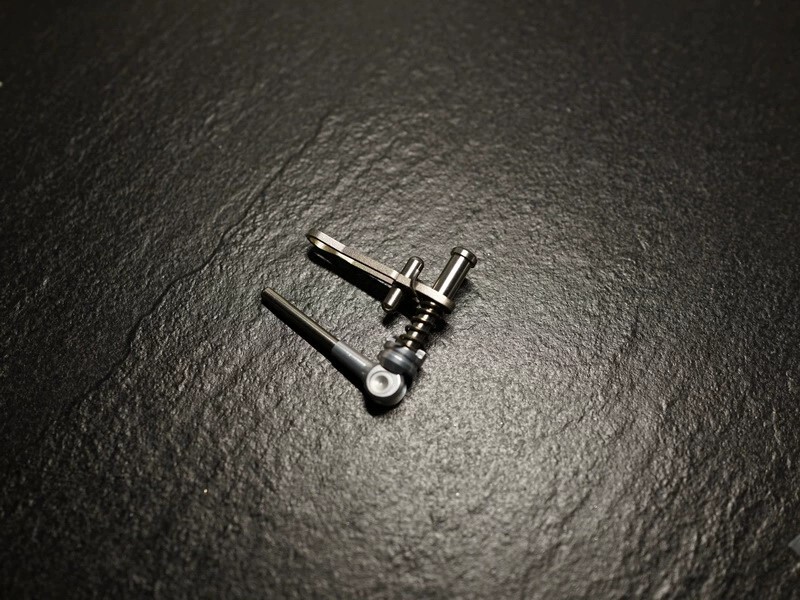 Ti Atom/seatpost clamp for Brompton T Line