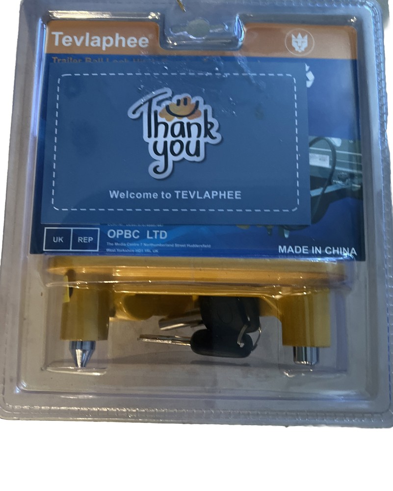 Tevlaphee Trailer Coupler Lock