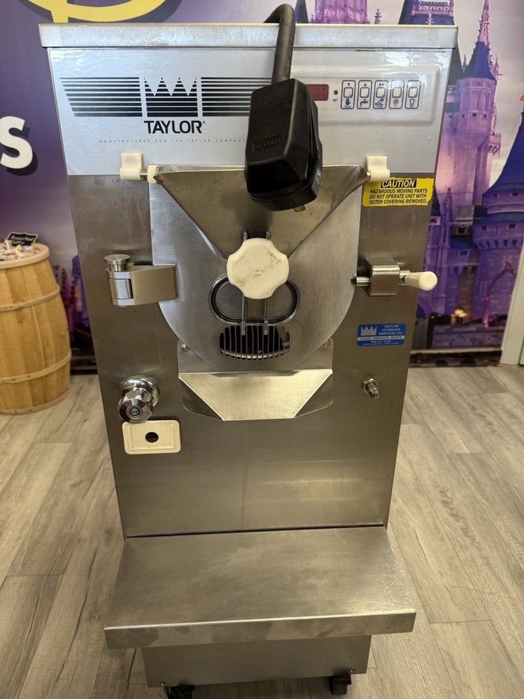 Taylor Commercial Ice Cream Machine with Control Panel, Batch Freezer