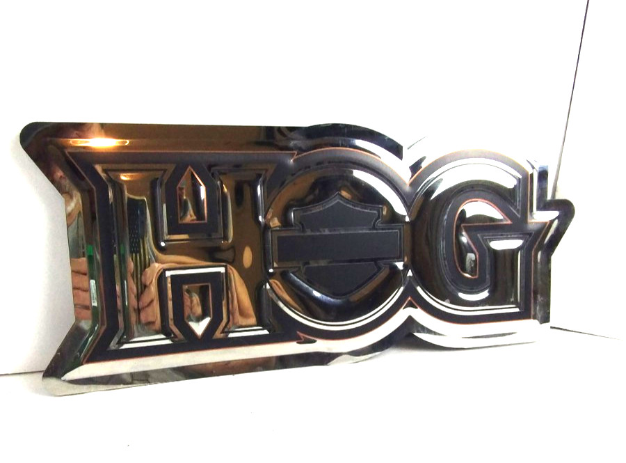 Harley Davidson Metal Plate Sign 18" by 7 1/2"