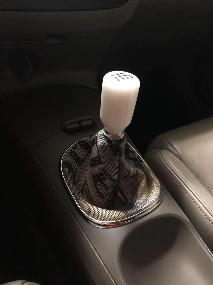 Bride Racing Shifter Boot Hyper Fabric Boot Cover JDM Universal (Sharp Gray)