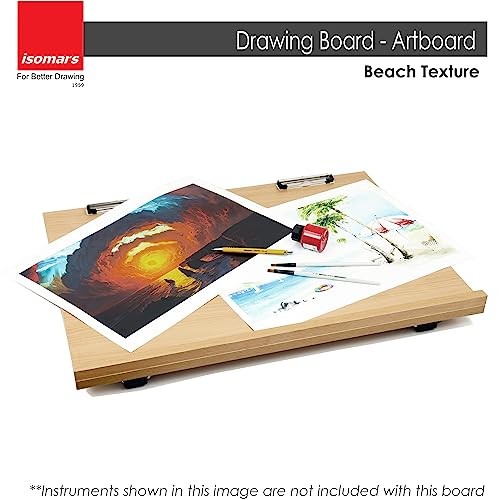 A1 Foldable Drawing Board Table Model Drafting Board with Clips