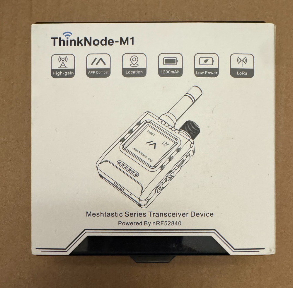 ThinkNode-M1 ELECROW LoRa Meshtastic Transceiver with GPS and nRF52840 - NEW