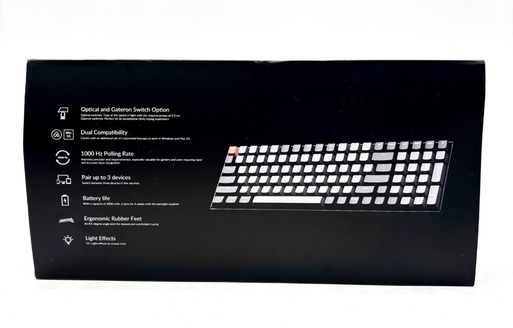 Keychron K4 96% Wireless Mechanical Keyboard With Light Effects