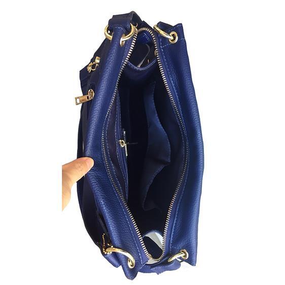 Sleek Leather CCW Handbag