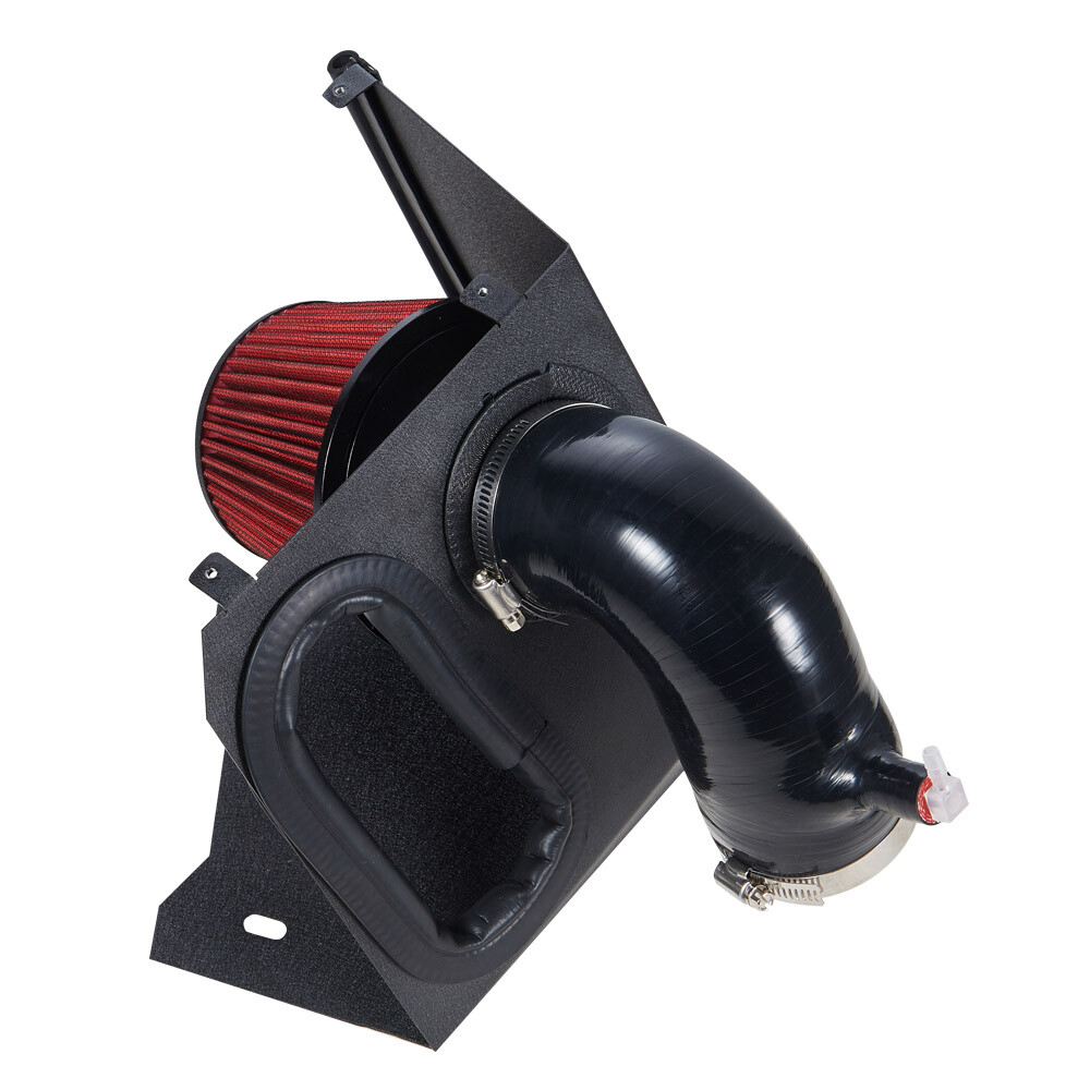 Black Cold Air Intake System Induction Filter For Audi A4 A5 B9 2.0T TFSI Engine