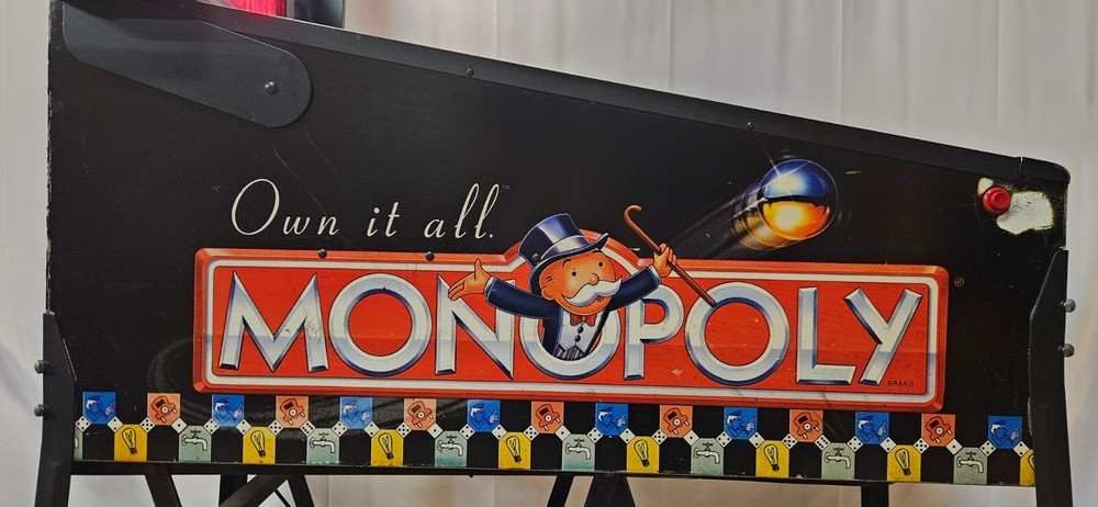 MONOPOLY Pinball Machine - Stern 2001 - 877
