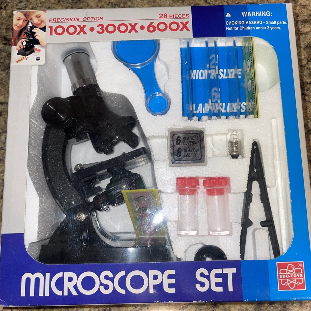 precision optics advanced laboratory kit 28 pieces microscope telescope science