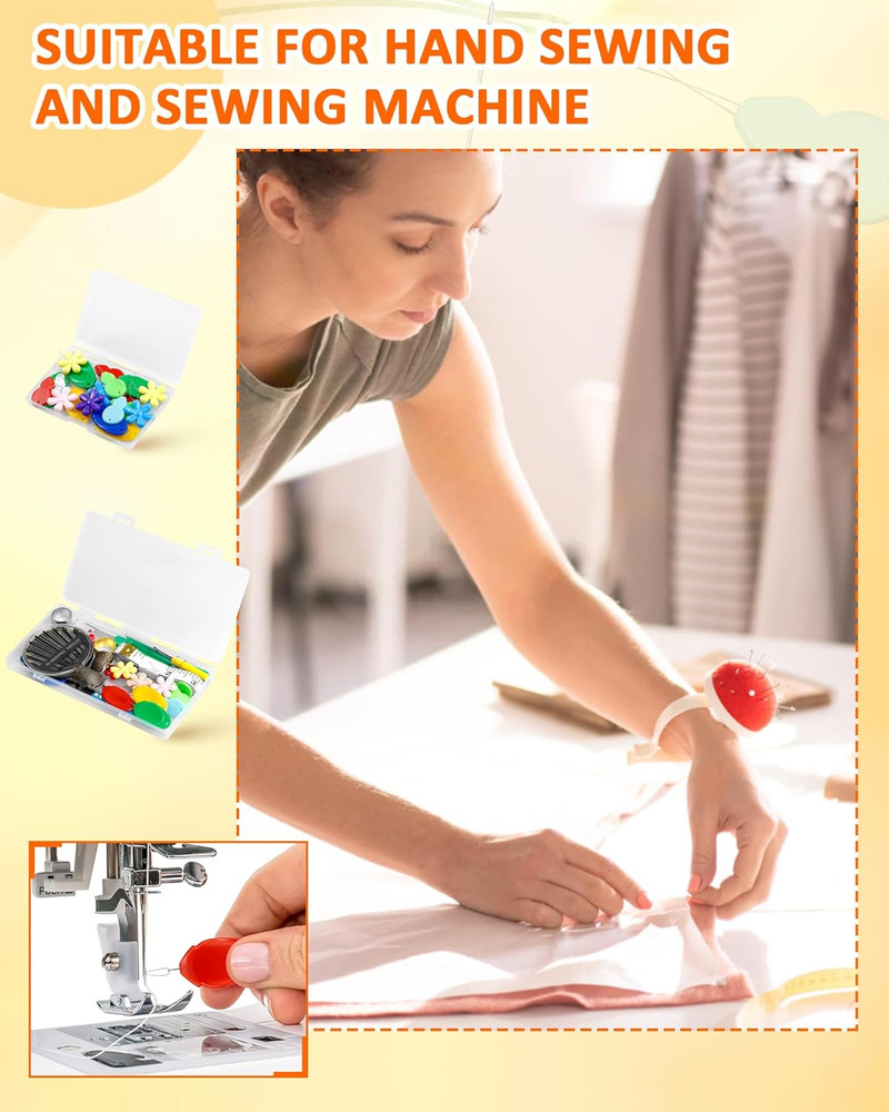 Needle Threaders Kit – 24 PCS Needle Threader for Hand Sewing,4 Type Simple Need