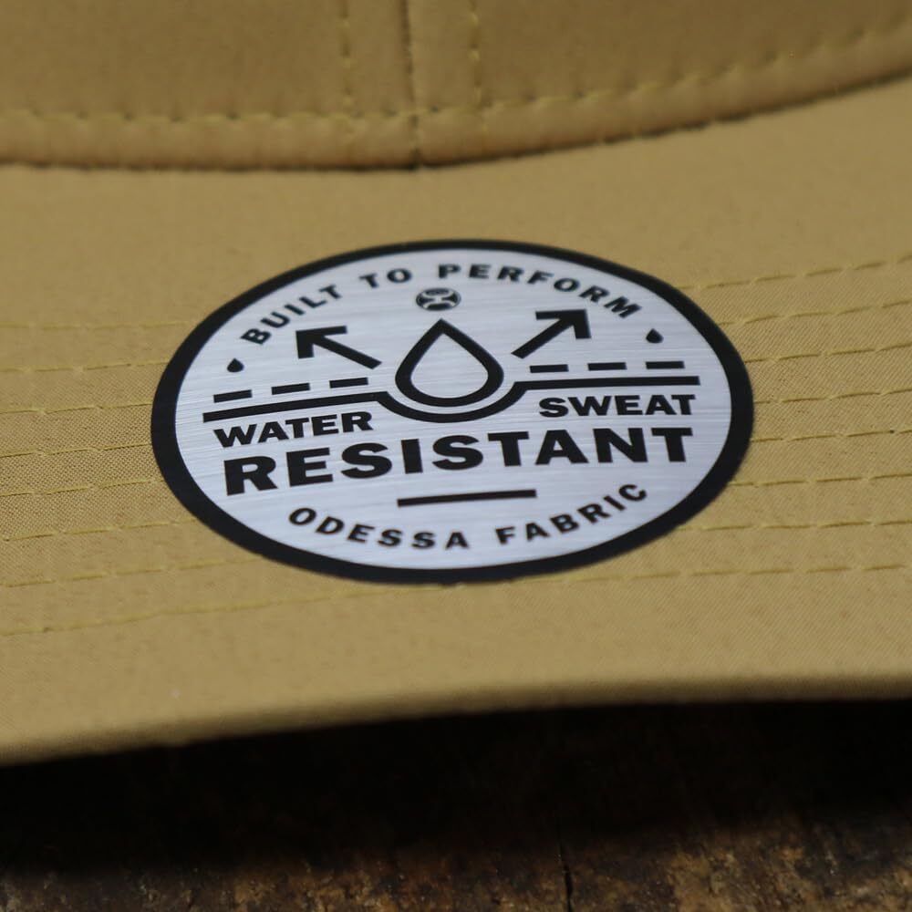 HOOEY Resistol Adjustable Snapback Hat 0, Tan/White