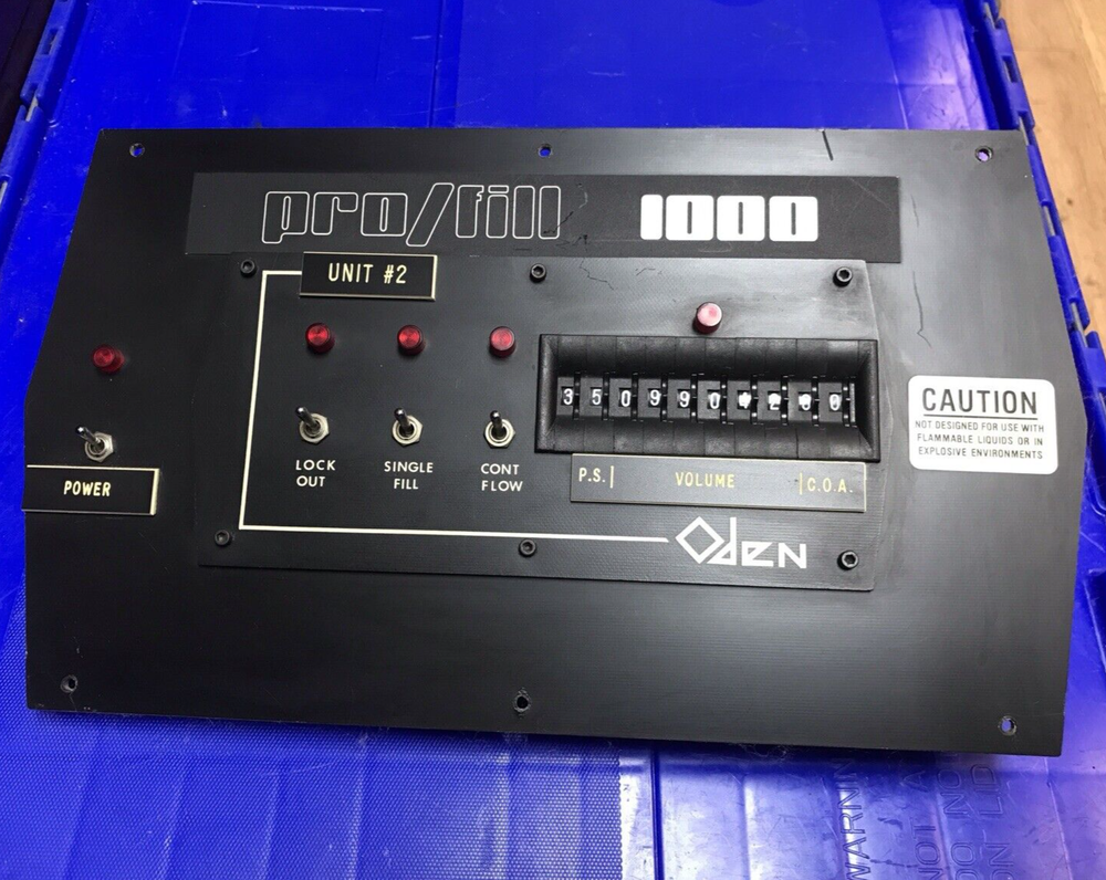 Oden Pro/Fill 1000 Control/Counter