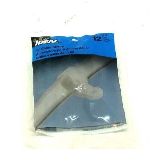 Ideal 772832L 1/2" Cable Clamp 12 Pack