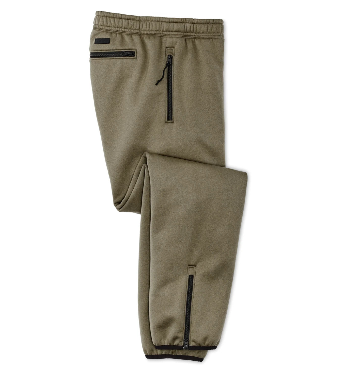 Filson Granite Spire Fleece Pants 20248738 Field Olive Zip Jogger Sweat Pants