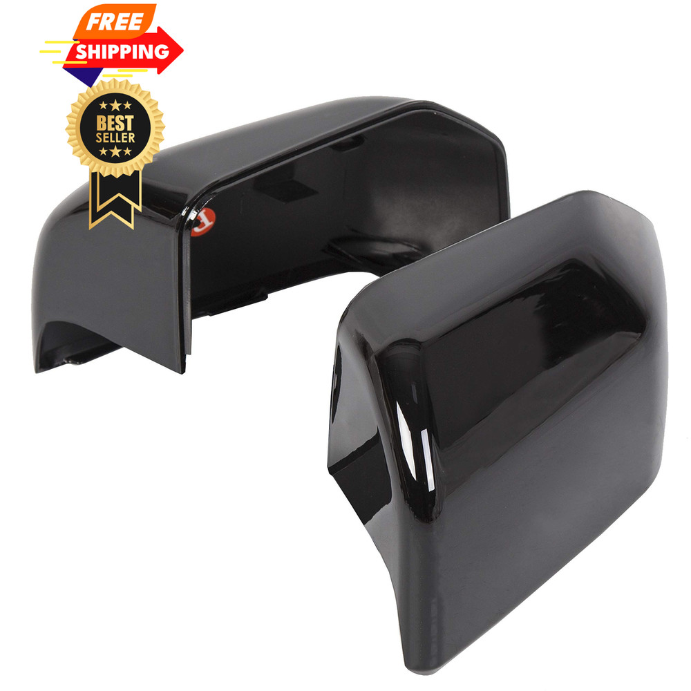 ECOTRIC Top Half Upper Driver/Passenger Side View Gloss Black Medium,