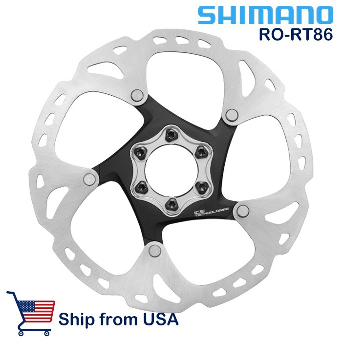 Shimano SM-RT86 XT 6 Bolts Rotor 160mm 180mm 203mm RT86