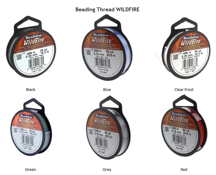 Beading Thread Beadalon WILDFIRE