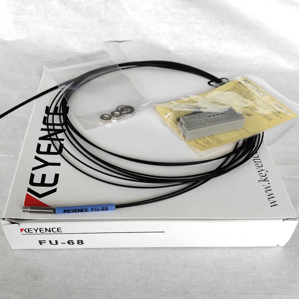 KEYENCE FU-68 Fiber Optic Sensor New✦KD