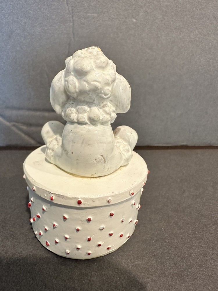 Lamb Valentine Trinket Ring Box