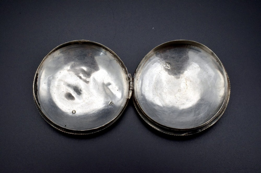19th Century Dutch Solid Silver Snuff Box 1836