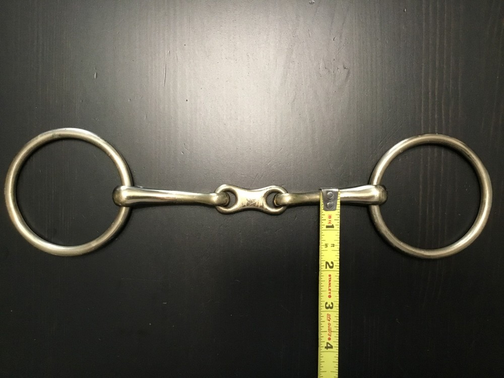ALBACON German Silver Loose Ring French Link Snaffle Bit
